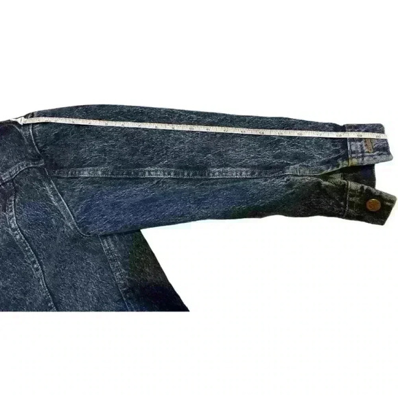 VINTAGE 80s Lee denim jean jacket - Picture 14 of 16